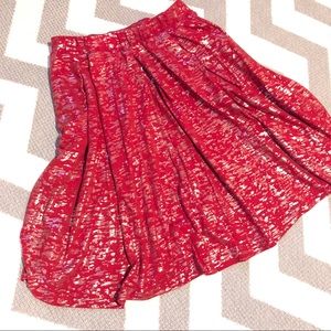 Lularoe Elegant Collection red Sparkle Madison med